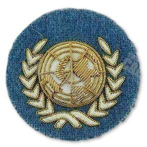 Ammo & Company Embroidered Beret & Cap Badges UN Officers’ Embroidered Beret Badge