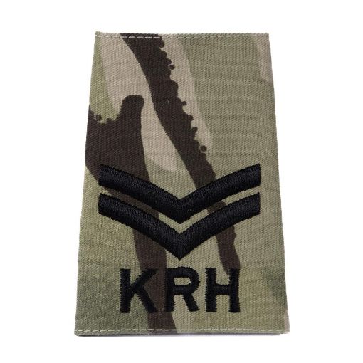 Picture of R/Slide - KRH - MTP  - Black Emb - Turn & Sewn - Cpl