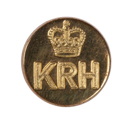 Picture of KRH Officer - Buttons - Stamped - Brass- 22mm (36L) - Large
