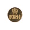 Picture of KRH Officer - Buttons - Stamped - Brass - 16mm (26L) - Medium 