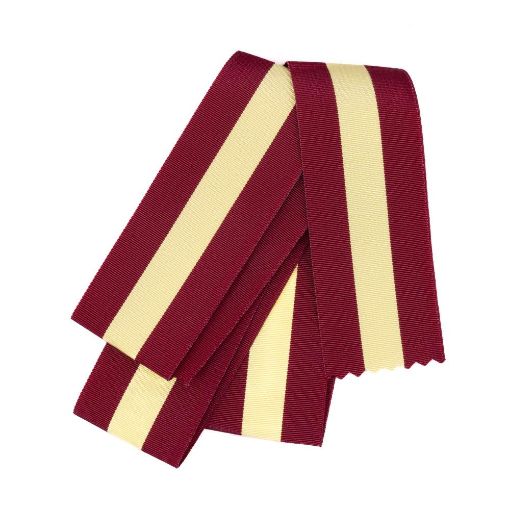 Picture of KRH Regimental Ribbon - 38mm - Sold by the meter 
 