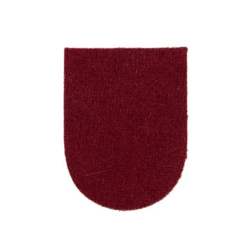 Picture of The King's Royal Hussars Beret Badge Backing - Crimson - NSN 8305 - 99869 - 4374