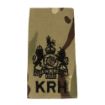 Picture of R/Slide - KRH - MTP - Black Emb - WO1 - Turn & Sewn - Tudor Crown 
