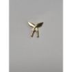 Picture of The King's Royal Hussars Khukris - Officer's Arm Badge - Brass - Pair