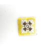 Picture of The King's Royal Hussars Officers Rank Star - Primrose Cloth Embroidered - Pairs